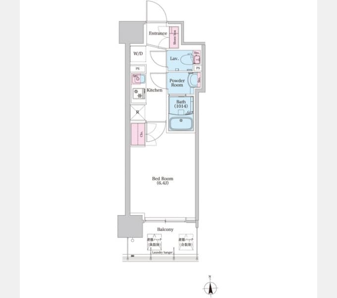 Preview floorplan of BPR Residence Shin Umeda