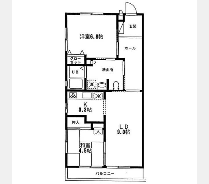 Preview floorplan of Universal Minamidai