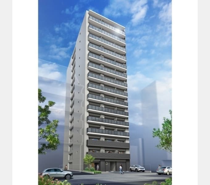 Main exterior of Comforia Live Awajicho 1-chome
