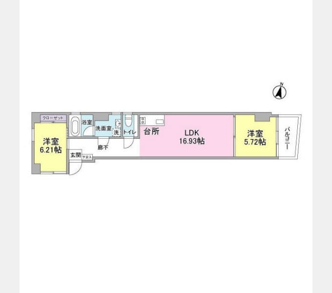 Preview floorplan of FUKUMI APARTMENT
