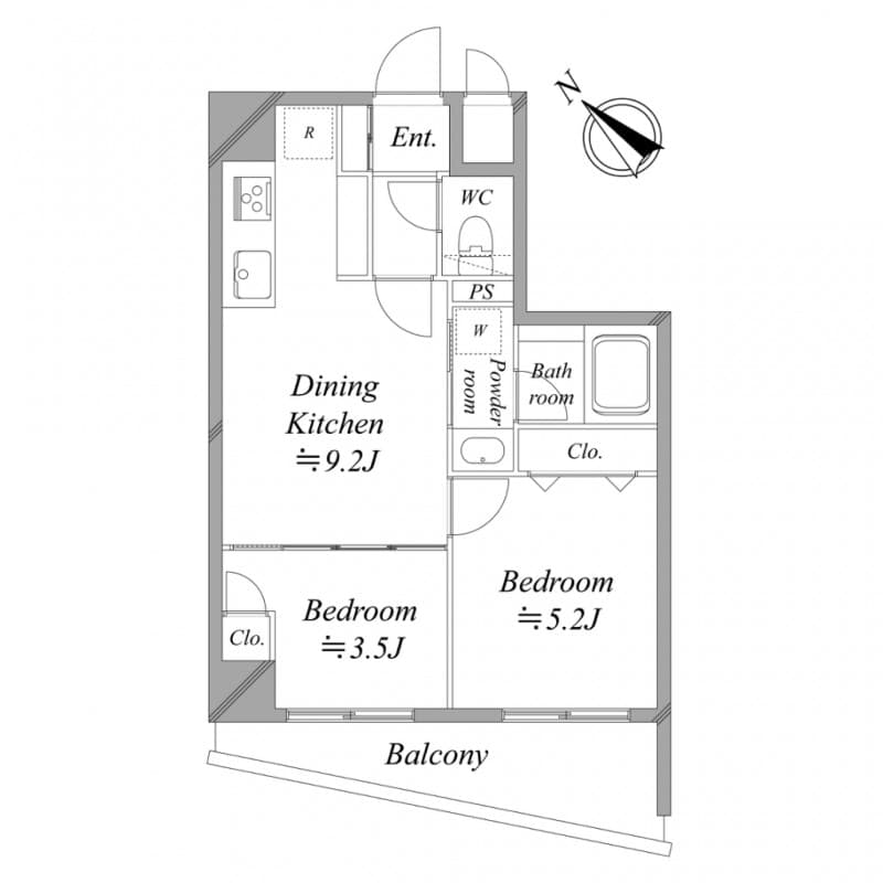 Preview floorplan of Residia Shimomaruko Place