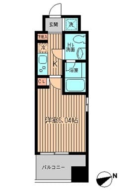 Preview floorplan of Residia Omori