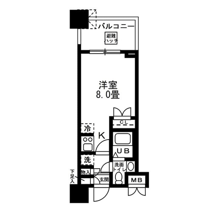 Preview floorplan of Residia Kinshicho