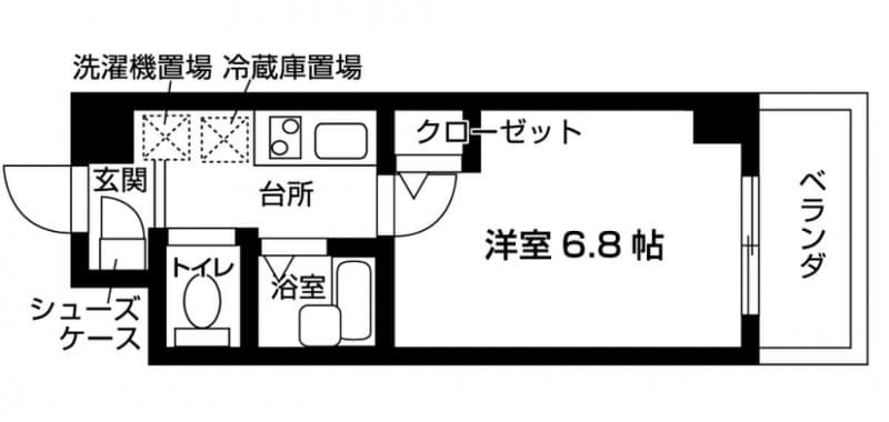 Preview floorplan of Residia Nakano Fujimidai