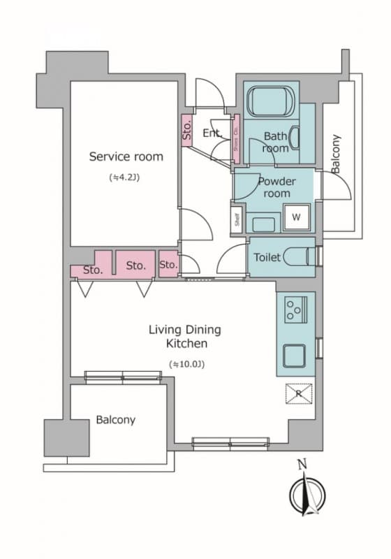 Preview floorplan of Residia Chofu