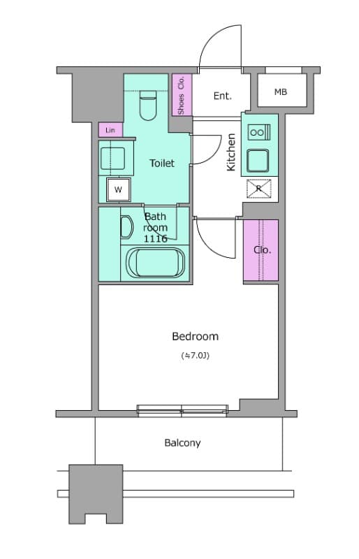 Preview floorplan of NL Musashikosugi Residence