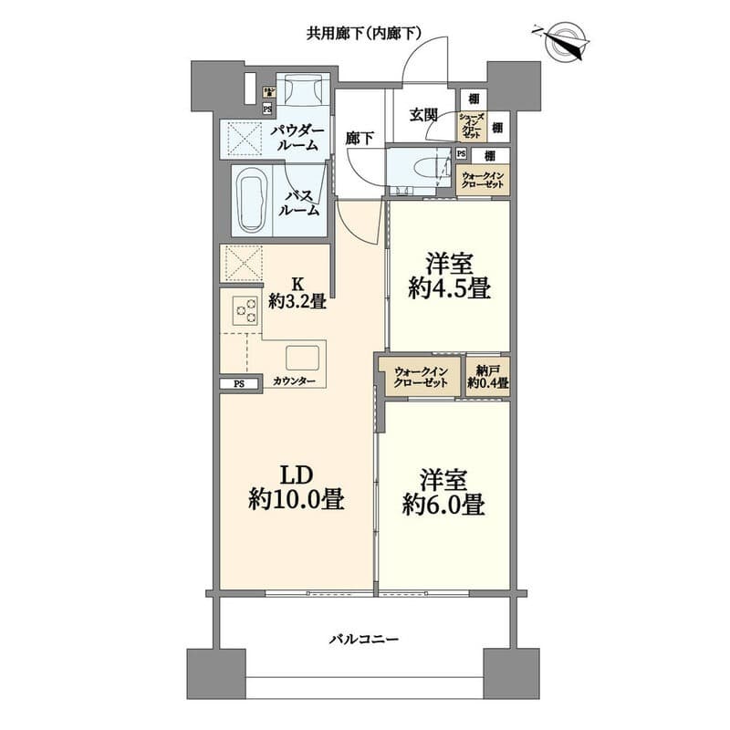 Preview floorplan of City House Yokohama