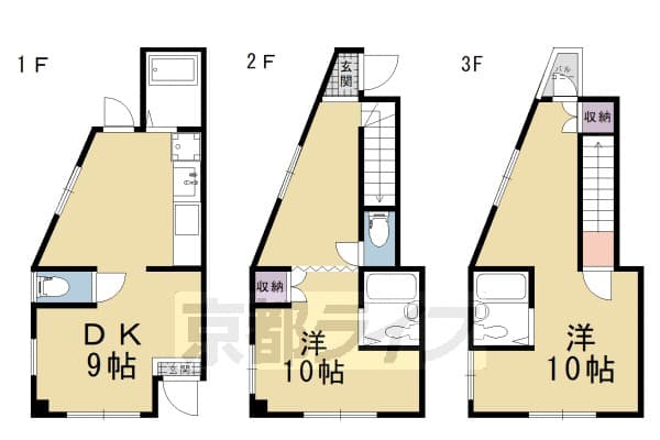Preview floorplan of Shimmachi House, Kamigyo Ward