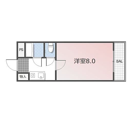 Preview floorplan of Excellent Marutacho KM 🌳