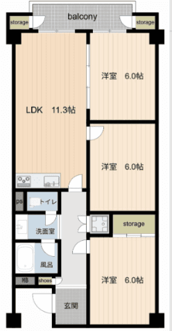 Preview property photo of Komae High Town Building 3