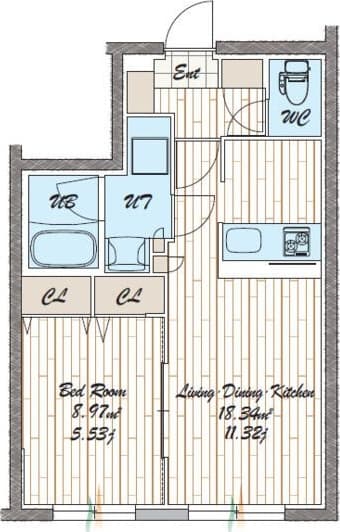Preview floorplan of quador noie Imaike