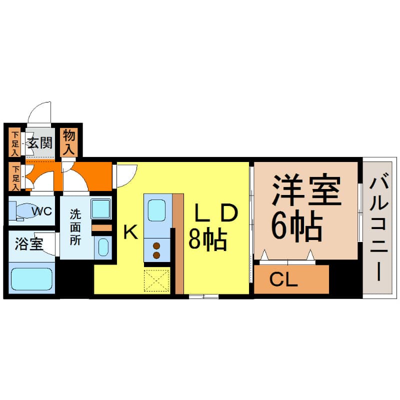 Preview floorplan of Castalia Sakae