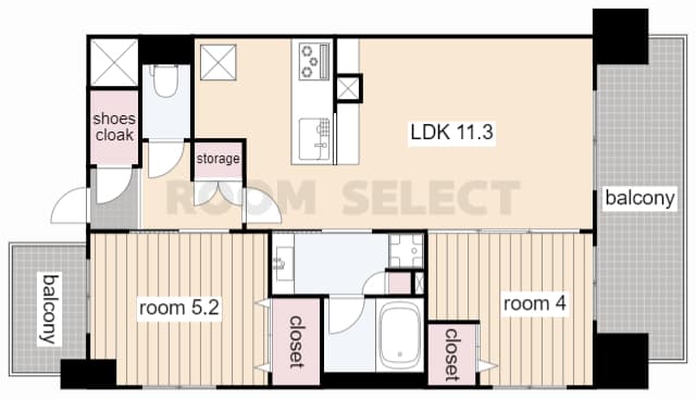 Preview floorplan of Prasence
