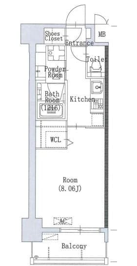 Preview floorplan of MAXIV KamNagoya 703