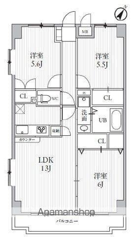 Preview floorplan of T's garden Shin-Kemigawa I (Sunrise Hill Asahigao A, etc.)