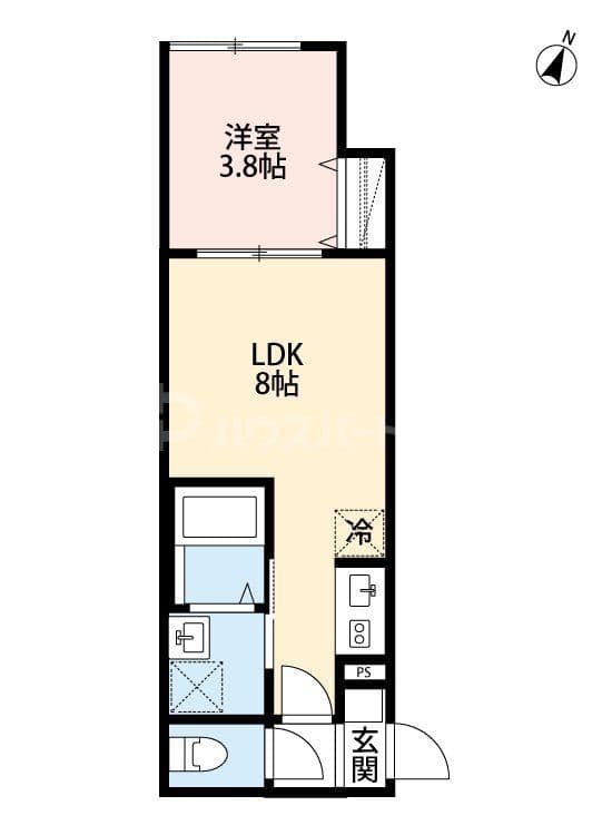 Preview floorplan of robot home Kitakogane