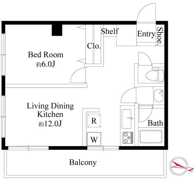 Preview floorplan of Urban Residence Yachiyo-dai 403