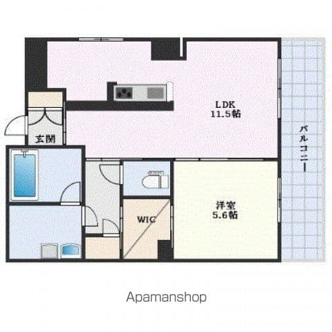 Preview floorplan of Olivier A202