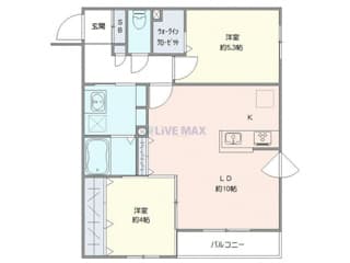 Preview floorplan of Alpha Square Hanazono 5-chome 402
