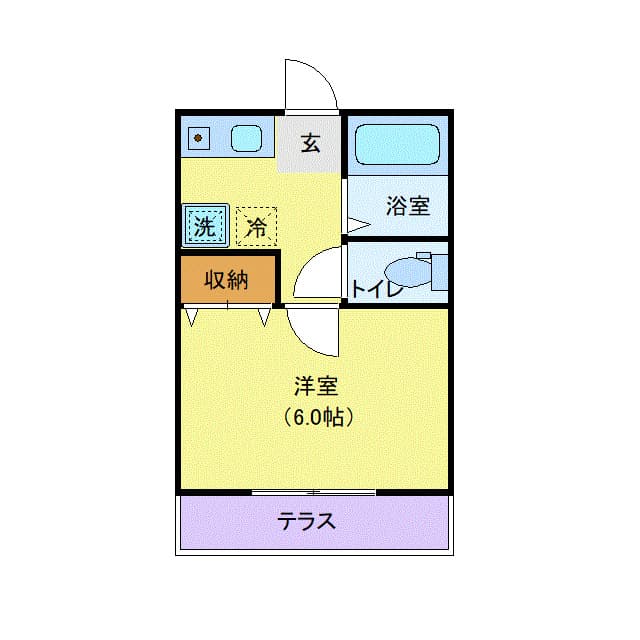 Preview floorplan of Kasuga White Corp II 106