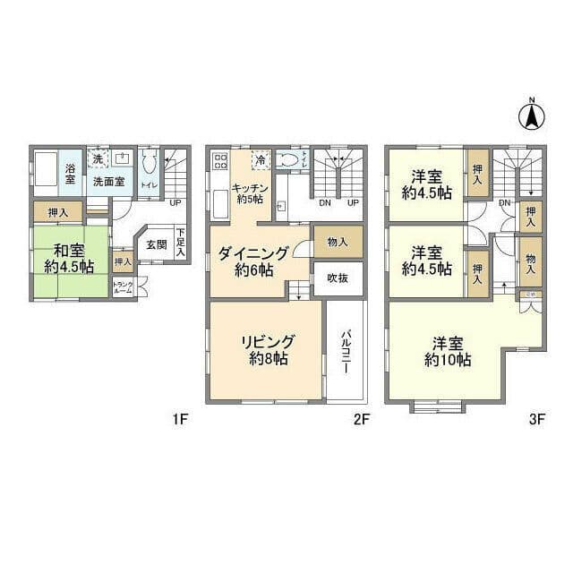 Preview floorplan of Rb East Kashiwagaya 6-chome Rental House