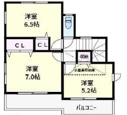 Preview floorplan of 6-chome Imaizumi, Ebina City Detached House KM 🌳