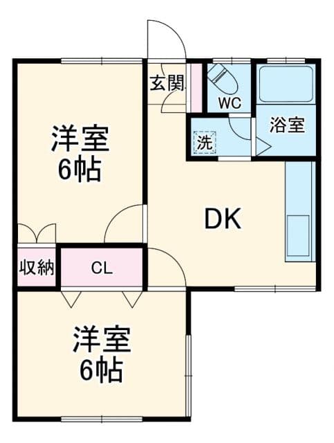 Preview floorplan of Haitsu Shirabayuri II 103