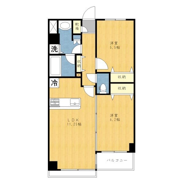 Preview floorplan of Miyazakidai Regency