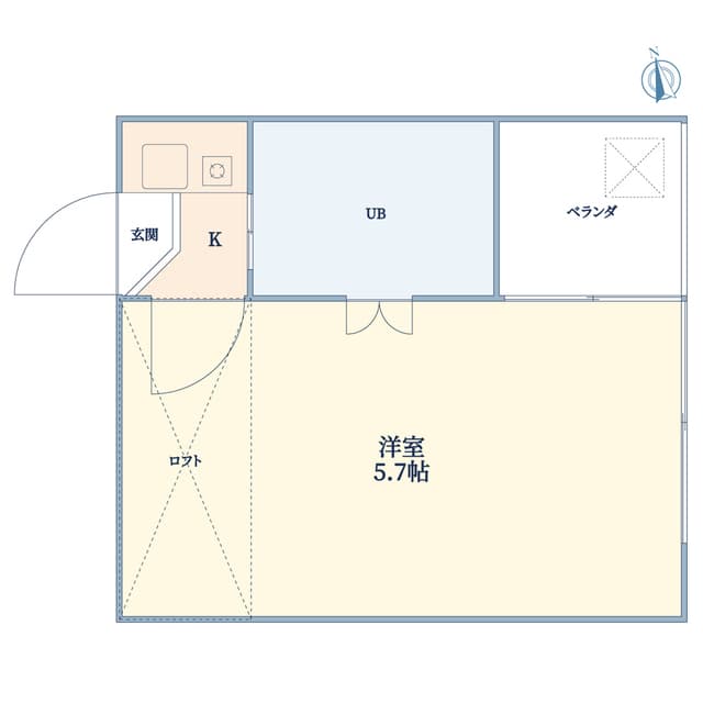 Preview floorplan of Casa Luna Takatsu KM 🌳