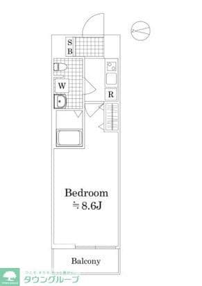 Preview floorplan of Rb GENOVIA Nakano Island