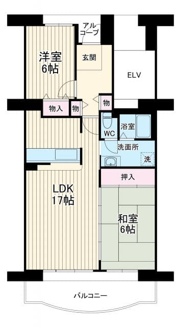 Preview floorplan of Rb Plaza City Sagami-Ono Building 1
