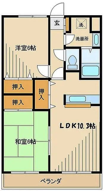 Preview floorplan of Cielo Veiento Tsukimino