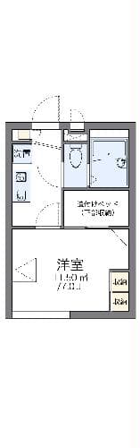 Preview floorplan of Leopalace Shizawa Goinkan I 102