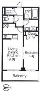 Preview floorplan of Shamezon Yumegaoka Building No. 2 208