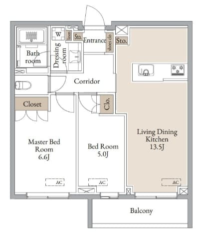 Preview floorplan of J Clarity Yokohama Hanzawa