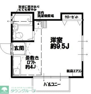 Preview floorplan of Chronos Kamariya Minami 201