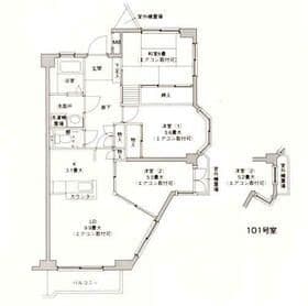 Preview floorplan of She Noteuf Kuwaharadai 101