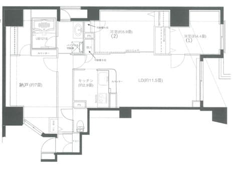 Preview floorplan of Amax Yokohama