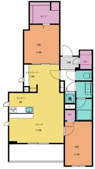 Preview floorplan of Soleil Minato Mirai