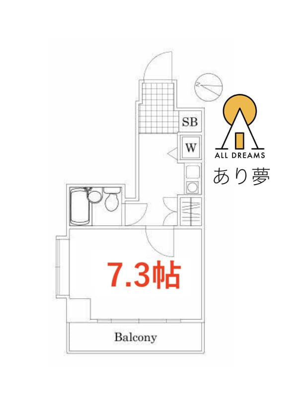 Preview floorplan of Monteverde Yokohama Chuo KM 🌳