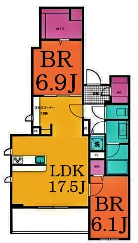 Preview floorplan of Soleil Minato Mirai