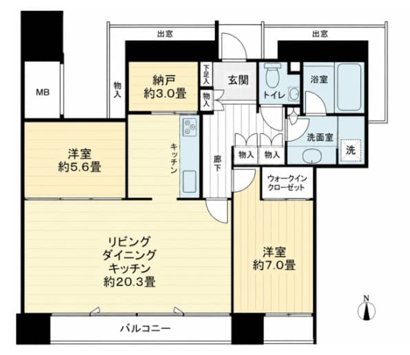 Preview floorplan of MM Towers The West