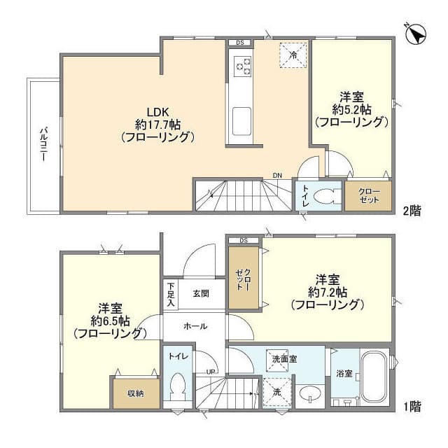 Preview floorplan of Kolet Totsuka Kamiyabe-cho