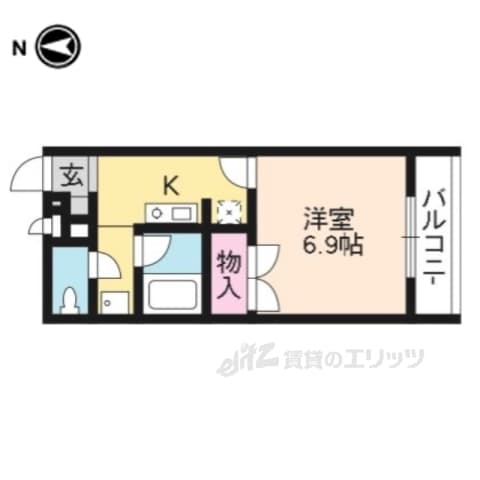 Preview floorplan of Plaisir Nishinokyo 202