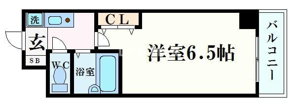 Preview floorplan of Presance Kyoto Karasuma Oike
