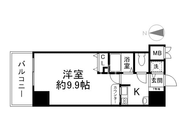Preview floorplan of Estem Court Goshominami II
