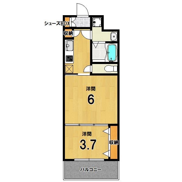 Preview floorplan of CREST TAPP Kyoto Nijo