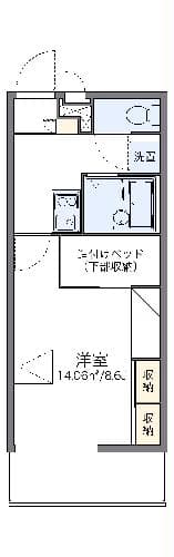 Preview floorplan of Leopalace Almoni No. 1 Building