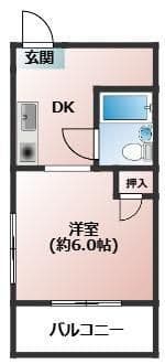 Preview floorplan of Pacific Villa Shinmori