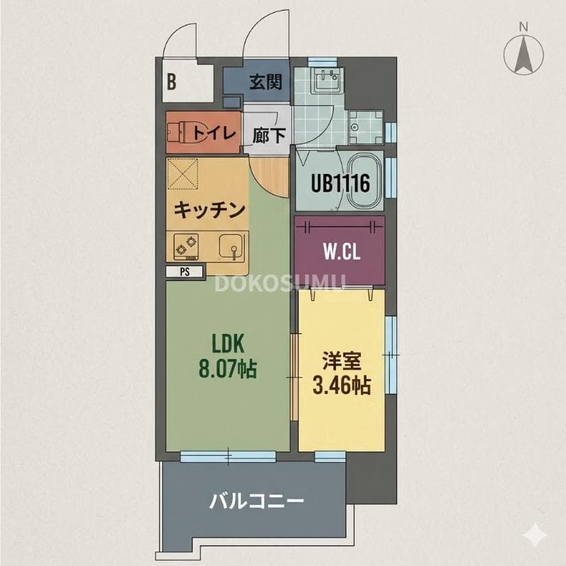 Preview floorplan of Art Residence Yoshino